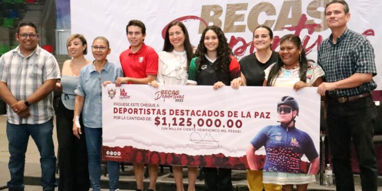 Entregarán segunda parte de becas a deportistas destacados de La Paz
