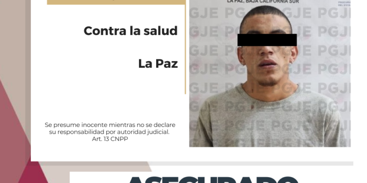 ASEGURA PGJE A PROBABLE NARCOMENUDISTA CON 7 MIL 500 DOSIS DE METANFETAMINA