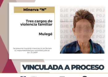 QUEDA VINCULADA A PROCESO POR 3 CARGOS DE VIOLENCIA FAMILIAR