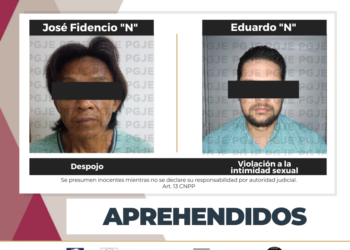 APREHENDE PGJE A DOS HOMBRES 