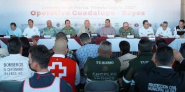 PONE EN MARCHA GOBERNADOR VCC, OPERATIVO “GUADALUPE – REYES”