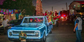 ENCIENDEN LAS LUCES NAVIDEÑAS EN MULEGÉ