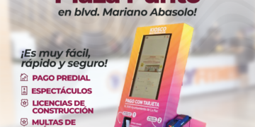 Instalan nuevo Kiosco para el pago de multiservicios municipales en Plaza Punto La Paz