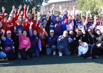 Participan trabajadores del Ayuntamiento de La Paz en el Torneo del Pavo 2023