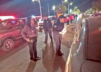 REALIZÓ SALUD ESTATAL JORNADA INFORMATIVA SOBRE PREVENCIÓN DE PERCANCES AUTOMOVILÍSTICOS
