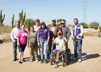 Supervisa Presidenta Municipal avances de obra en el tramo 3 del Circuito Vial Sur