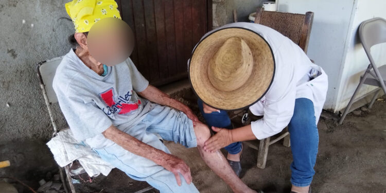 Se realizó una visita a la localidad de Ángel de la Guarda, ubicada en Buena Vista, para brindar los servicios médicos de manera gratuita.