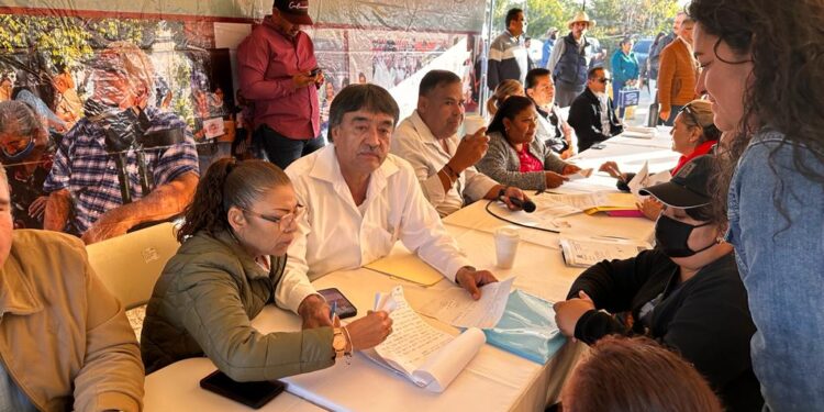 Primera Audiencia Pública de este 2024, realizada en la colonia Caribe Bajo en Cabo San Lucas, a través de la Dirección Municipal de Atención Ciudadana
