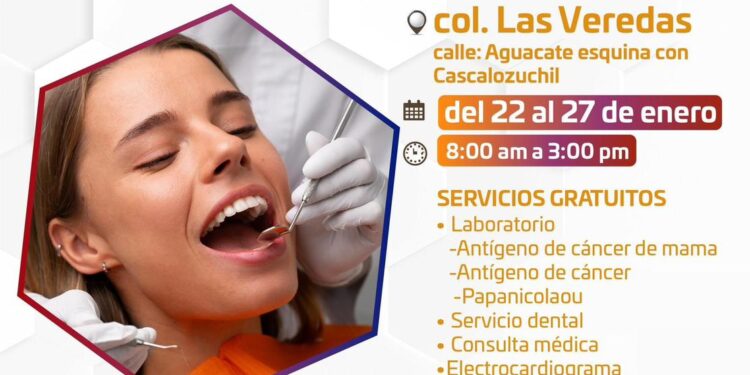 El XIV Ayuntamiento de Los Cabos que preside Oscar Leggs Castro informa a la ciudadanía que la Brigada Médica de Salud continúa durante esta semana en la colonia Las Veredas, en San José del Cabo.