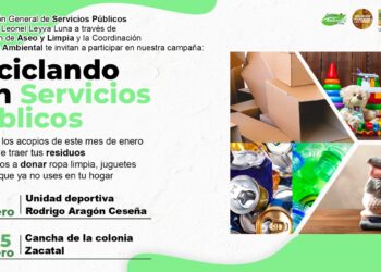 Invita a la ciudadanía y empresas en general a sumarse a la campaña Reciclando