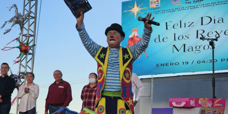 Festejo del Día de Reyes Magos en el municipio de Los Cabos