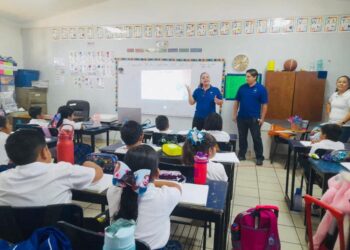 Coordinación de Cultura del Agua atendió un total de 4 mil 428 niños y niñas de los diferentes niveles educativos, primaria, secundaria y preparatorias.