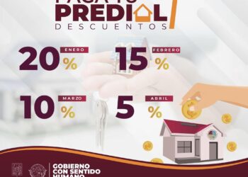 Oscar Leggs Castro, invita a las y los contribuyentes a aprovechar el 20% de descuento en el pago del impuesto predial estos últimos días de enero.
