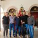 Recibieron al futbolista mexicano y el ex jugador de las Chivas del Guadalajara Jair Pereira Rodríguez en Palacio Municipal.