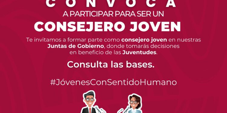 El Gobierno de Los Cabos a través del Instituto de la Juventud (INJUVE) convoca a las y los jóvenes de las instituciones de educación superior y media superior, organizaciones juveniles vinculadas con el trabajo comunitario, político o social
