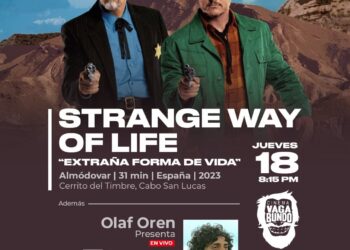 El instituto de la Cultura y las Artes (ICA) en colaboración con Cinema Vagabundo invitan a la población en general a ver el mediometraje Strange Way Of Life o Extraña Forma de Vida,