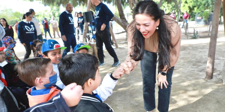 Arranca Alcaldesa el programa “Bosque de la Niñez” en el Eco Parque