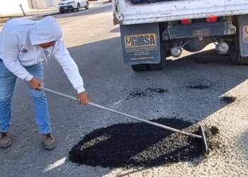 Cubren más de 150 baches en El Pescadero y Todos Santos