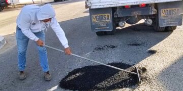 Cubren más de 150 baches en El Pescadero y Todos Santos
