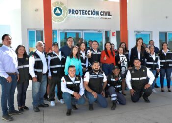 Inaugura Alcaldesa rehabilitación de oficinas de Protección Civil