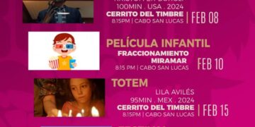 La XIV Administración a través del Instituto de Cultura y las Artes del Municipio de Los Cabos (ICA), continúa ofreciendo opciones de esparcimiento con el cineclub Cinema Vagabundo