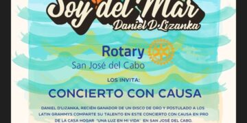 El Sistema Municipal DIF (SMDIF) en coordinación con el Club Rotario Los Cabos, invita a la ciudadanía en general a presenciar el concierto con causa