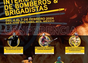El Gobierno de Los Cabos e integrantes del Departamento de Bomberos de San José del Cabo se encuentran preparados para la realización del 1er Congreso Internacional de Bomberos y Brigadistas, del 04 al 07 de febrero en la cabecera municipal