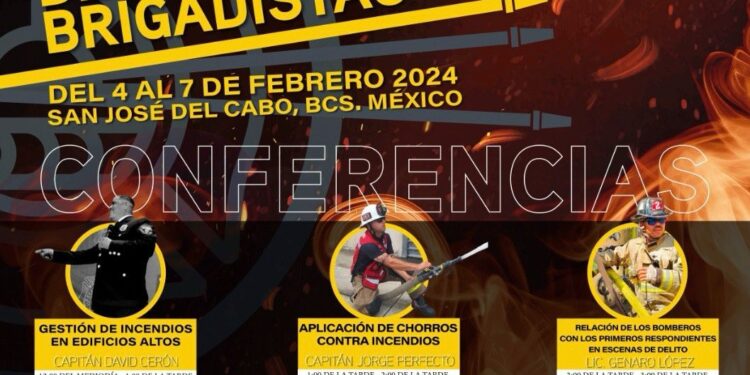 El Gobierno de Los Cabos e integrantes del Departamento de Bomberos de San José del Cabo se encuentran preparados para la realización del 1er Congreso Internacional de Bomberos y Brigadistas, del 04 al 07 de febrero en la cabecera municipal