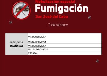 A partir de este 03 de febrero las campañas de fumigación contra el mosco transmisor del dengue, zika y chikungunya