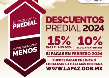 Continúan descuentos en el pago del Predial con el 15% y 10%
