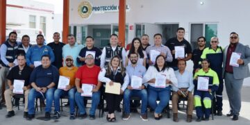Entrega Protección Civil Municipal 17 certificaciones de terceros acreditados