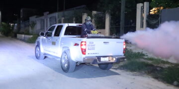 DESARROLLA SALUD ESTATAL SEGUNDO CICLO DE FUMIGACIÓN CONTRA EL DENGUE DE ESTE 2024