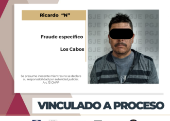 APREHENDE PGJE A IMPUTADO POR FRAUDE ESPECÍFICO EN LOS CABOS
