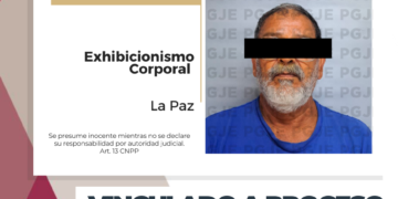 OBTIENE PGJE EN AUDIENCIA DE APELACIÓN VINCULAR A PROCESO A IMPUTADO POR EXHIBICIONISMO CORPORAL