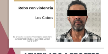 QUEDA EN PRISIÓN PREVENTIVA POR ROBO EN SAN JOSÉ DEL CABO 