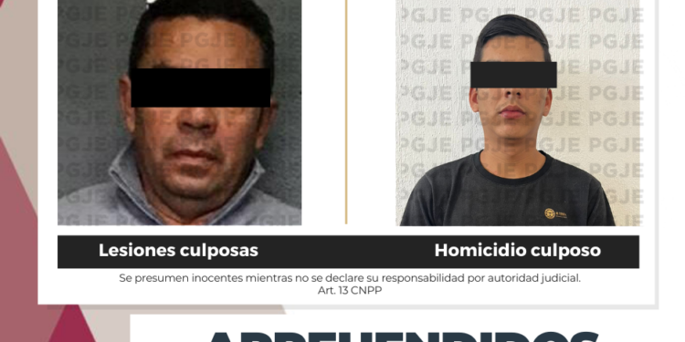 CUMPLIMENTA PGJE DOS ÓRDENES DE APREHENSIÓN POR DIVERSOS DELITOS
