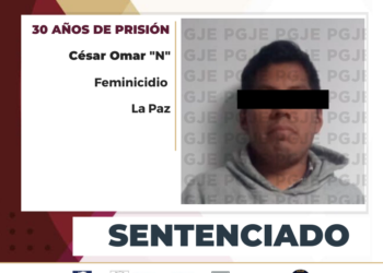 30 AÑOS DE PRISIÓN PARA CÉSAR “N” POR EL FEMINICIDIO EN AGRAVIO DE MONSERRAT OBTIENE PGJE 