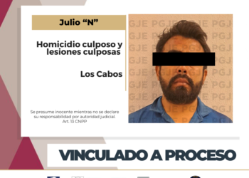 POR HOMICIDIO Y LESIONES CULPOSAS QUEDA VINCULADO A PROCESO EN LOS CABOS