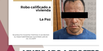 OBTIENE PGJE PRISIÓN PREVENTIVA CONTRA IMPUTADO POR ROBO CALIFICADO A VIVIENDA 