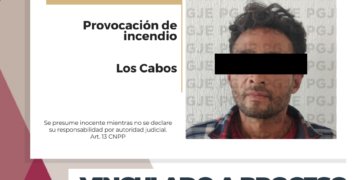 OBTIENE PGJE VINCULACIÓN A PROCESO CONTRA IMPUTADO POR PROVOCACIÓN DE INCENDIO 