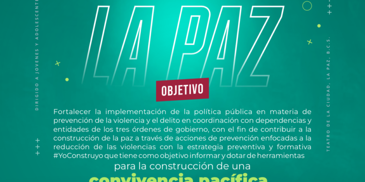 SSPE TE INVITA A PARTICIPAR EN CONFERENCIA “YO CONSTRUYO LA PAZ”