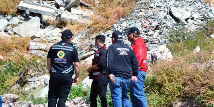 Supervisan zonas de riesgo en la ciudad por temporada de lluvias