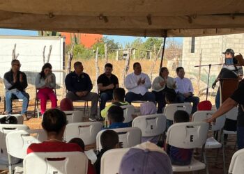 Pusieron en marcha la edificación de la escuela del Consejo Nacional de Fomento Educativo (CONAFE)