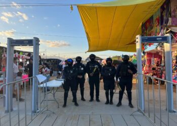 Operativo con estrategias de seguridad durante los conciertos y celebraciones de las Fiestas Tradicionales de San José del Cabo 2024