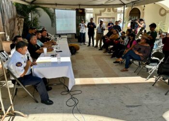 Convocaron a medios de comunicación para dar a conocer un informe de actividades relacionadas al incendio que se suscitó el pasado 18 de marzo en inmediaciones del cuerpo de agua consumiendo un total de 34.5 hectáreas