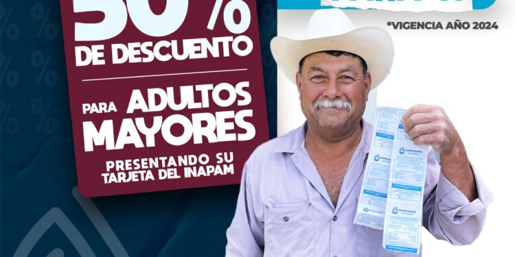 OOMSAPAS Los Cabos mantiene descuentos de hasta el 50 % para las personas con discapacidad y de la tercera edad