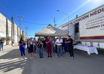Brigadas médicas continuarán en la colonia Las Veredas hasta el 16 de marzo