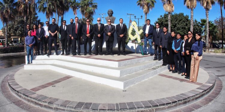 conmemoración por el 218º aniversario del natalicio del licenciado Benito Pablo Juárez García