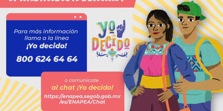 PROMUEVEN LÍNEA Y CHAT ¡YO DECIDO! PARA PREVENCIÓN DE EMBARAZO EN ADOLESCENTES 