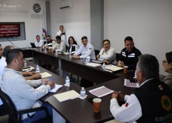 SOSTIENEN REUNIÓN DE COORDINACIÓN FEDERACIÓN, ESTADO Y MUNICIPIOS EN MATERIA DE PROTECCIÓN CIVIL   